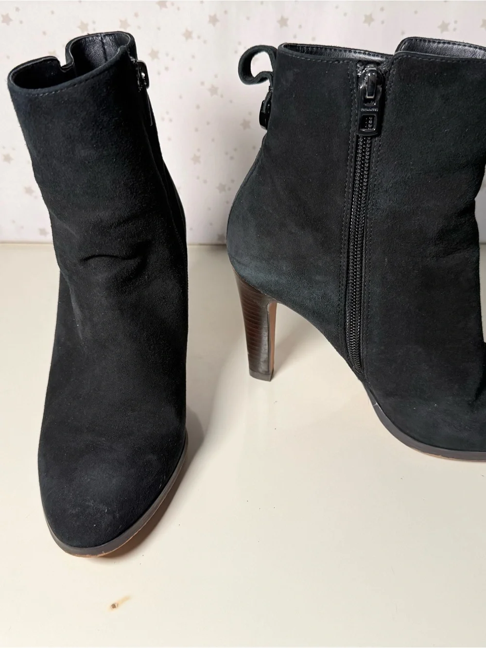 COACH | Coach Jemma Black Suede Ankle Boot |Black | 6B |